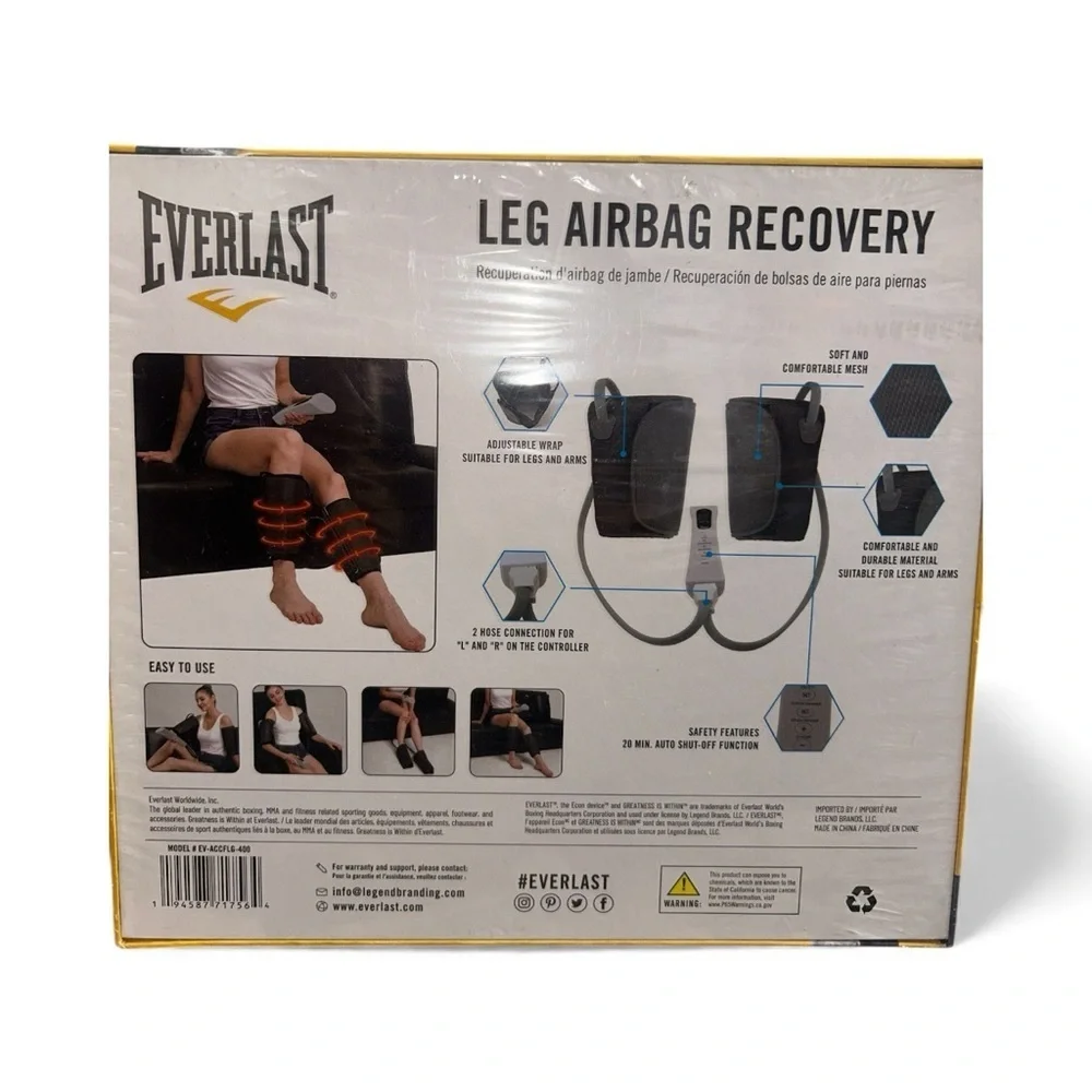 New sealed Everlast Leg Airbag Recovery